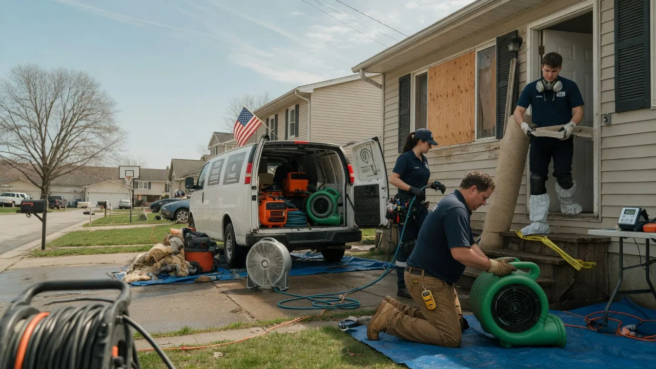 Water Damage Restoration in Pottsboro, TX near me